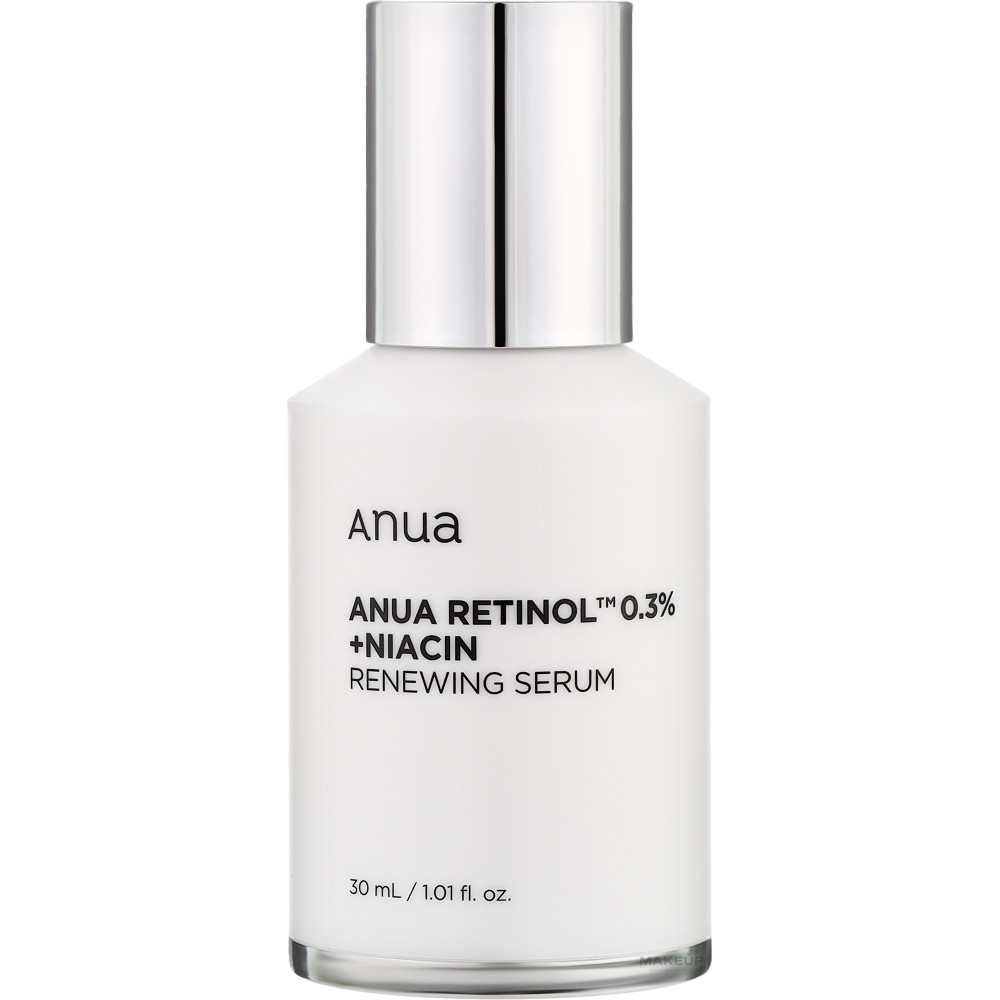 Sérum Anua Retinol 0.3% + Niacinamide 30ml - Version 2024, Soin Coréen Renouvelant