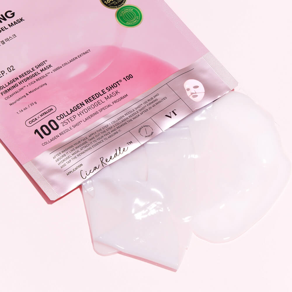 Двухфазная гидрогелевая маска с коллагеном VT Cosmetics Collagen Reedle Shot 100 2Step Hydrogel Mask Двухфазная гидрогелевая маска с коллагеном VT Cosmetics Collagen Reedle Shot 100 2Step Hydrogel Mask