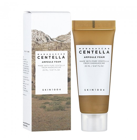 Успокаивающая пенка для умывания с центеллой SKIN1004 Madagascar Centella Ampoule Foam, 20мл