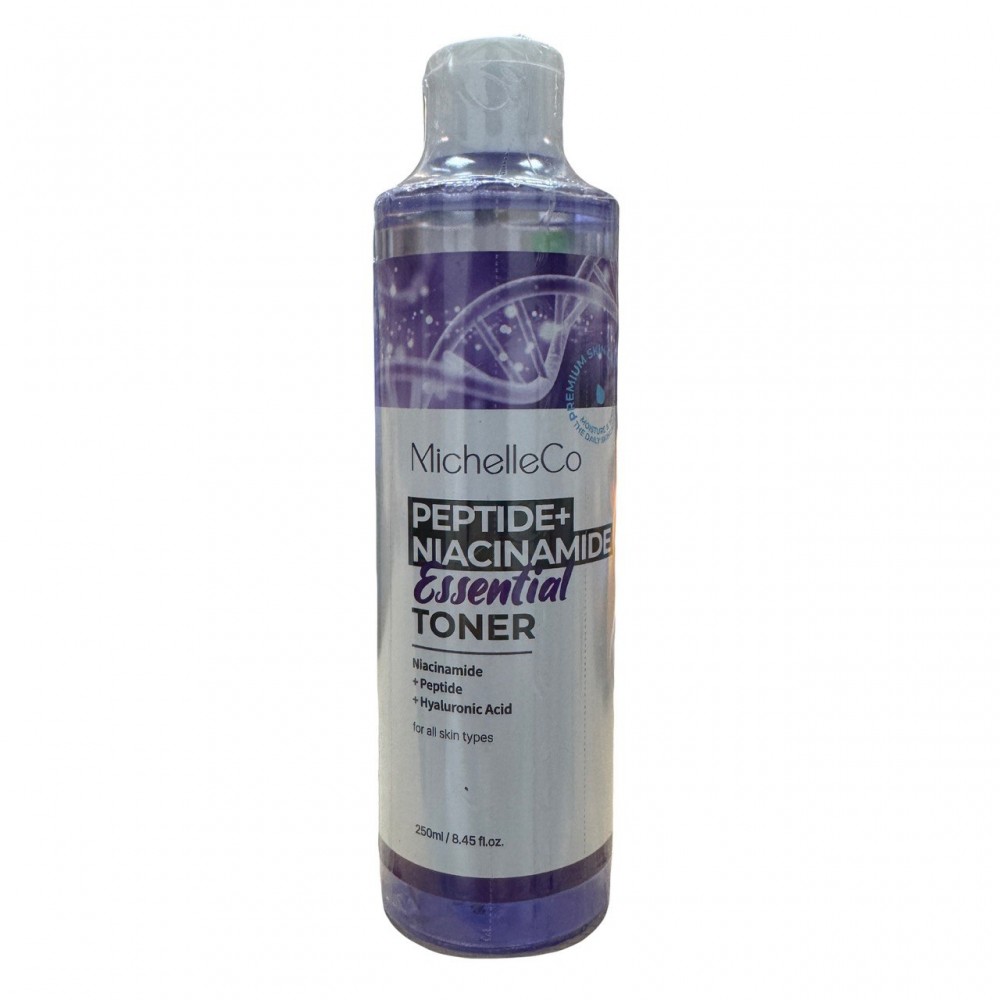 Тонер для лица с маслом чайного дерева Michelleco Peptide + Niacinamide toner, 250 мл 