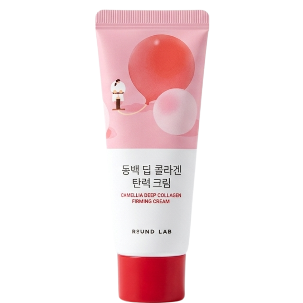 Укрепляющий коллагеновый крем с камелией Round Lab Camellia Deep Collagen Firming Cream 20мл