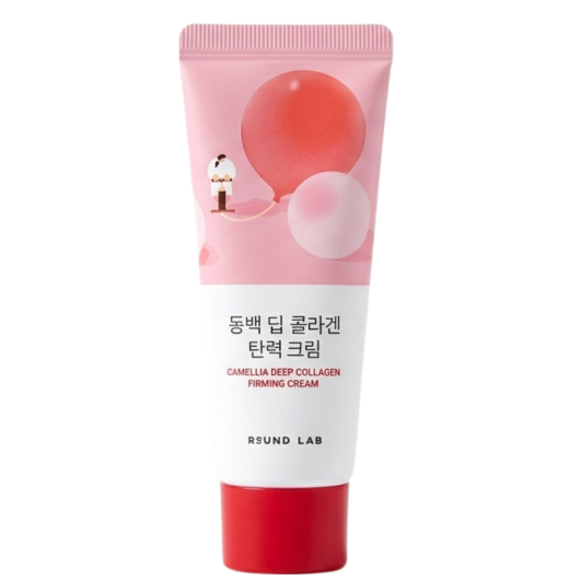 Укрепляющий коллагеновый крем с камелией Round Lab Camellia Deep Collagen Firming Cream 20мл