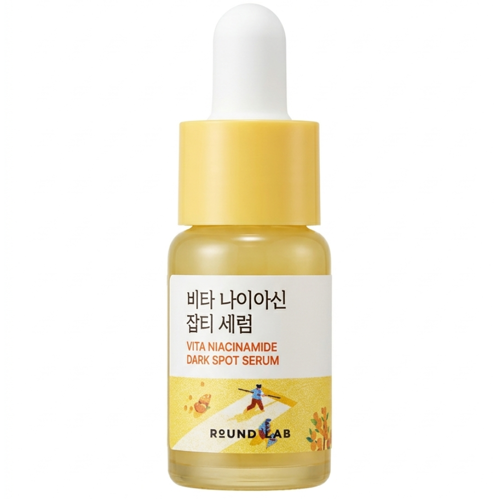 Осветляющая капсульная сыворотка с ниацинамидом Round Lab Vita Niacinamide Dark Spot Serum 10мл