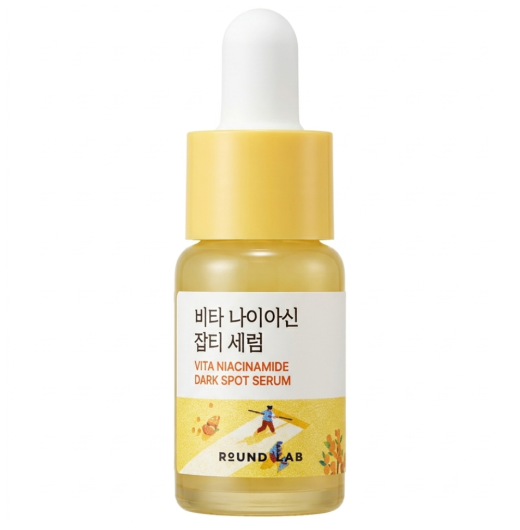 Осветляющая капсульная сыворотка с ниацинамидом Round Lab Vita Niacinamide Dark Spot Serum 10мл