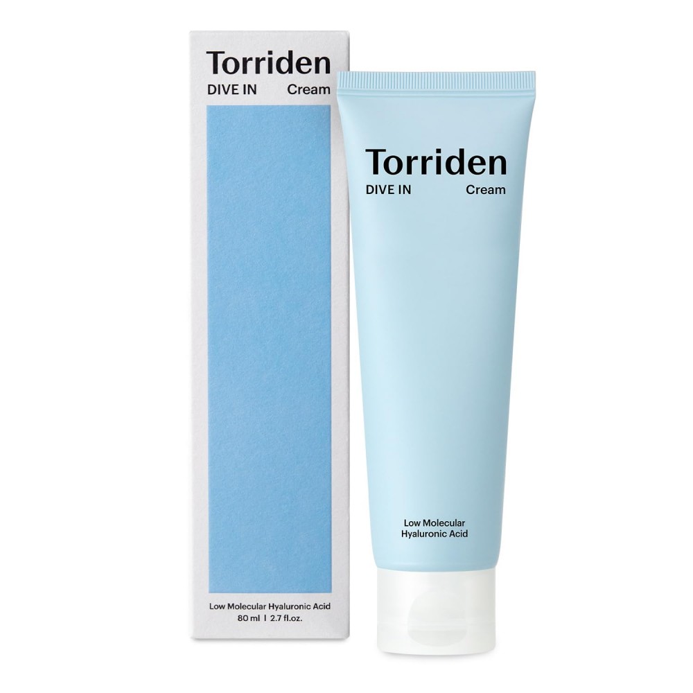 Интенсивный увлажняющий крем Torriden DIVE IN Low Molecular Hyaluronic Acid Cream 80мл