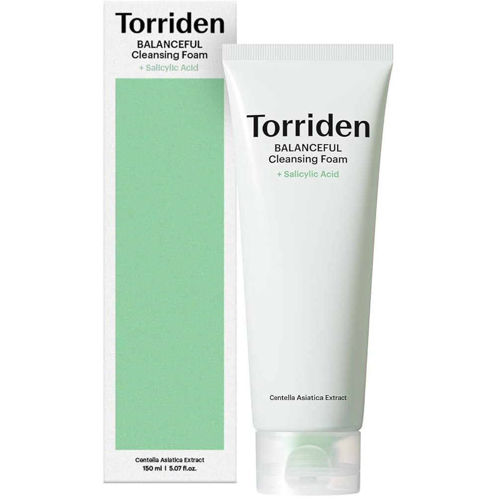 Пенка для очищения пор с салициловой кислотой Torriden Balanceful Cica Pore Cleansing Foam 150мл Пенка для очищения пор с салициловой кислотой Torriden Balanceful Cica Pore Cleansing Foam 150мл