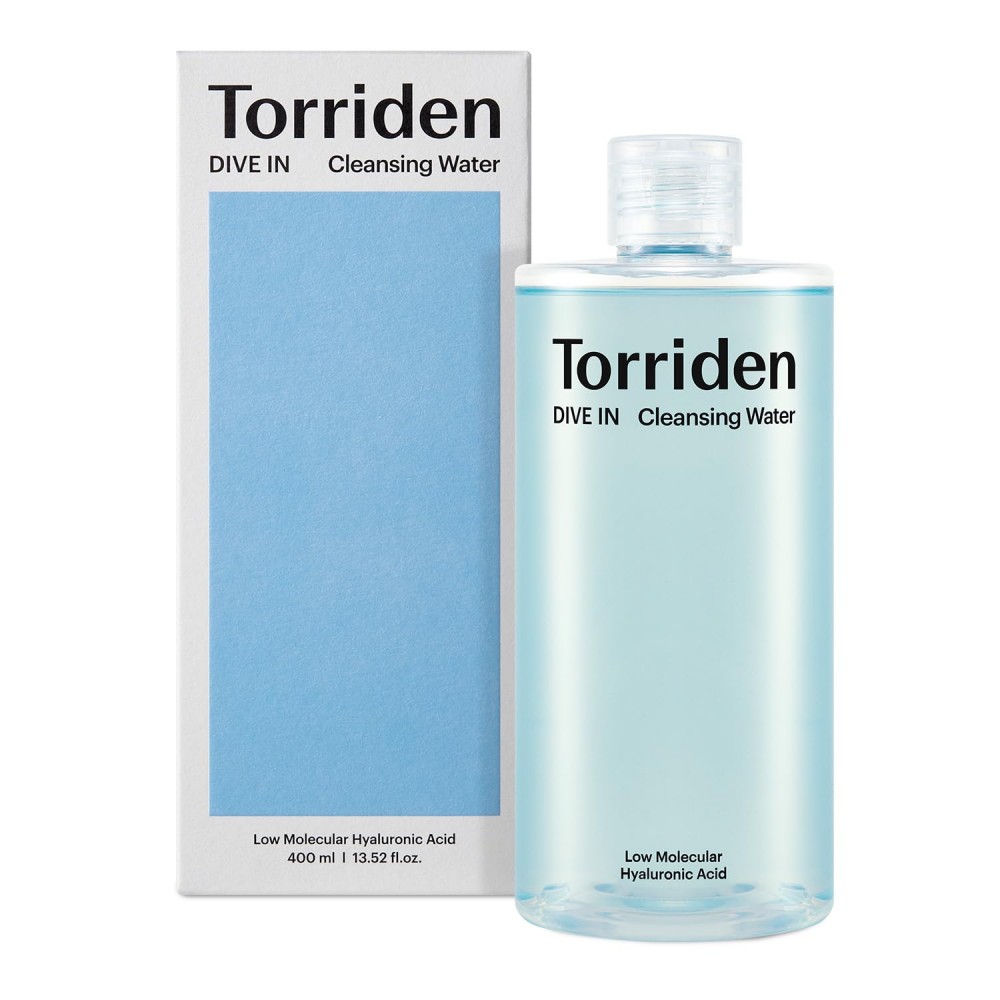 Гиалуроновая вода для снятия макияжа Torriden DIVE IN Low Molecular Hyaluronic Acid Cleansing Water 400мл
