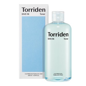 Гиалуроновый увлажняющий тоник Torriden DIVE IN Low Molecular Hyaluronic Acid Toner 300мл