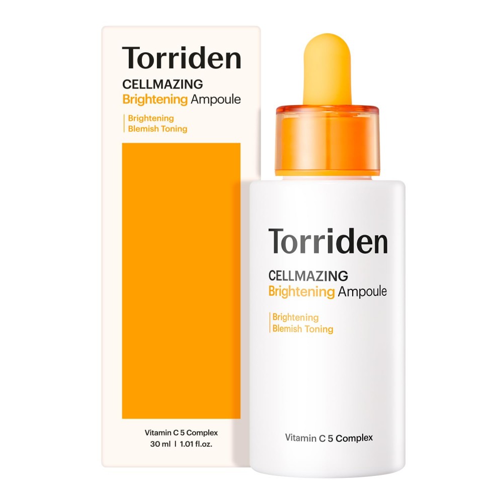 Осветляющая ампула с 5 видами витамина C Torriden Cellmazing Brightening Ampoule 30мл