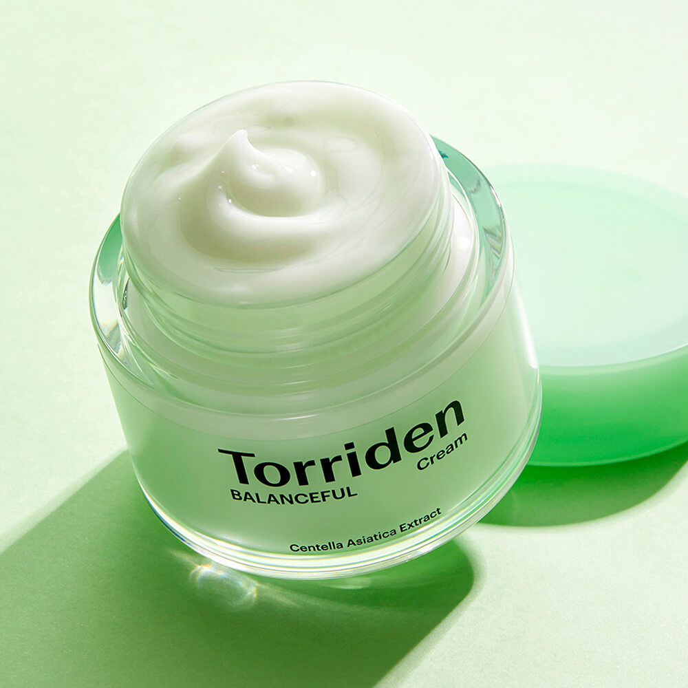 Гипоаллергенный успокаивающий крем с центеллой Torriden Balanceful Cica Cream 80мл