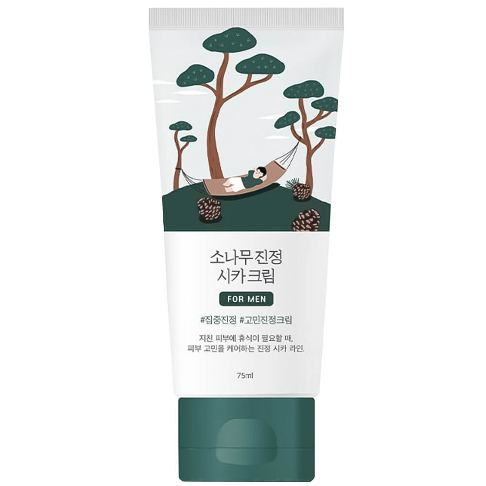 Крем с экстрактами сосны и центеллы для мужчин Round Lab For Men Pine Calming Cica Cream 75мл