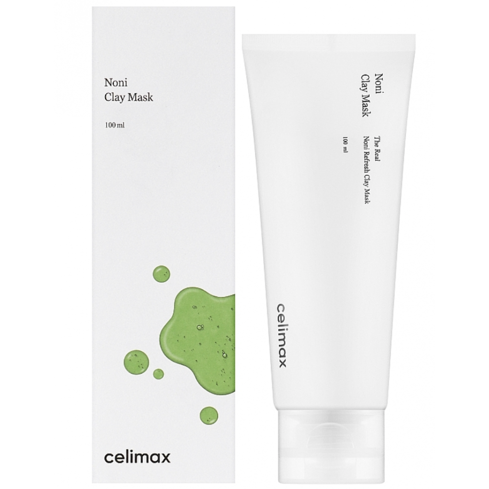 Маска глиняная очищающая на основе нони CELIMAX Noni Refresh Clay Mask (120 мл)