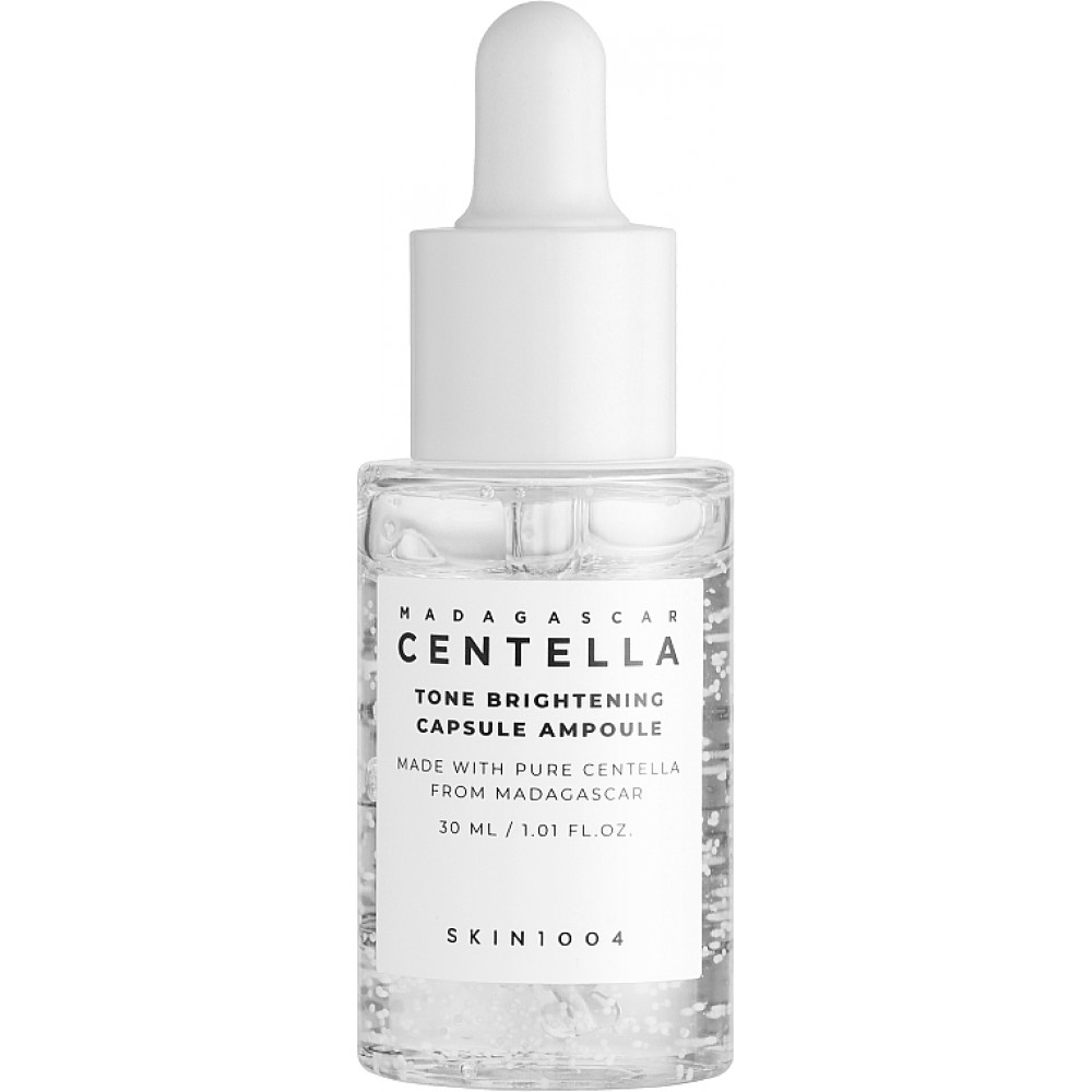 Осветляющая капсульная ампула SKIN1004 Madagascar Centella Tone Brightening Capsule Ampoule 30 мл Осветляющая капсульная ампула SKIN1004 Madagascar Centella Tone Brightening Capsule Ampoule 30 мл