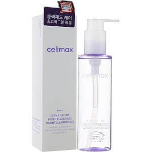 Гидрофильное масло Celimax Derma Nature Fresh Blackhead Jojoba Cleansing Oil, 150мл