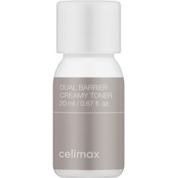 Мини Барьерный кремовый тонер Celimax Dual Barrier Creamy Toner 20 мл