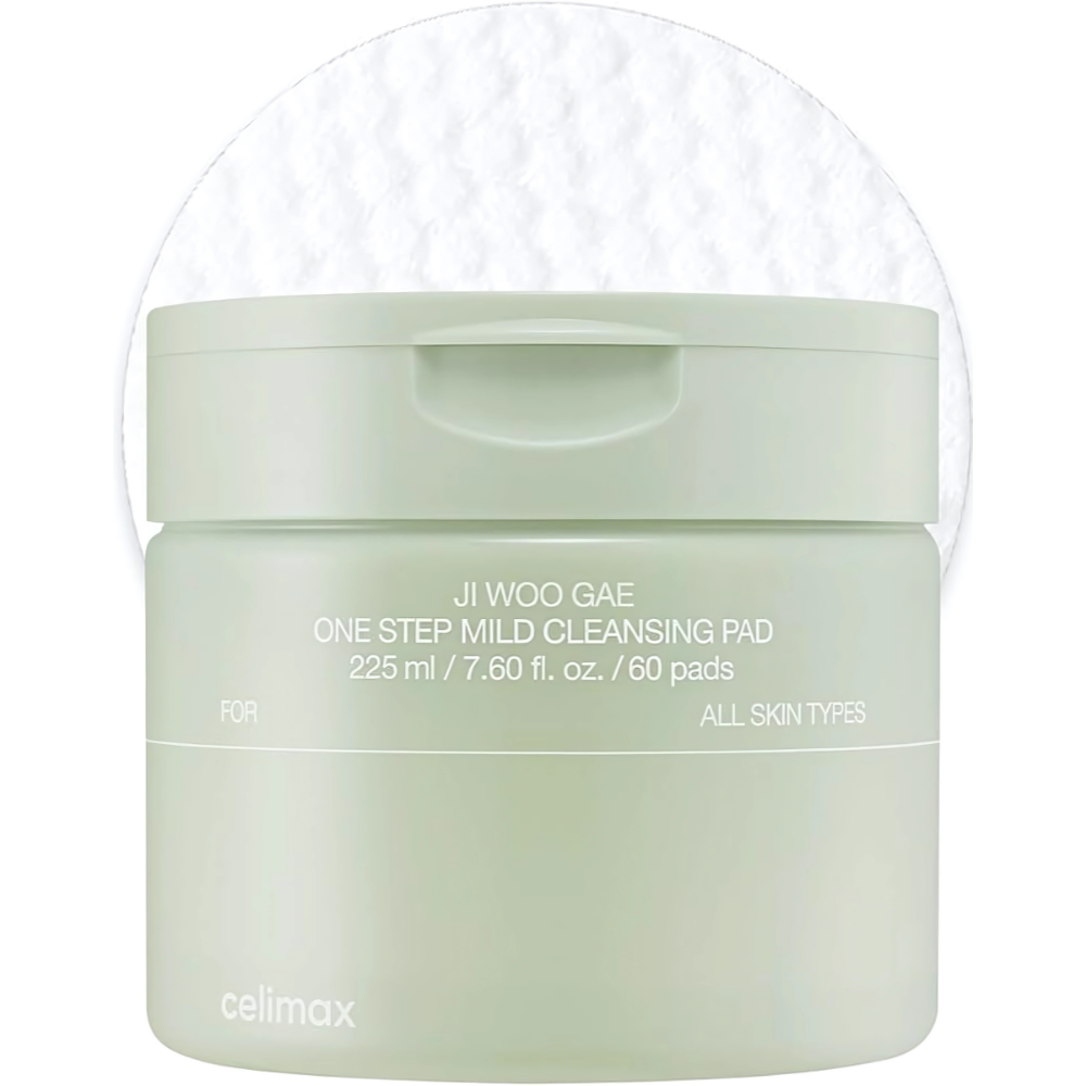 Пэды для снятия макияжа Celimax Ji Woo Gae One Step Mild Cleansing Pad 60шт Пэды для снятия макияжа Celimax Ji Woo Gae One Step Mild Cleansing Pad 60шт