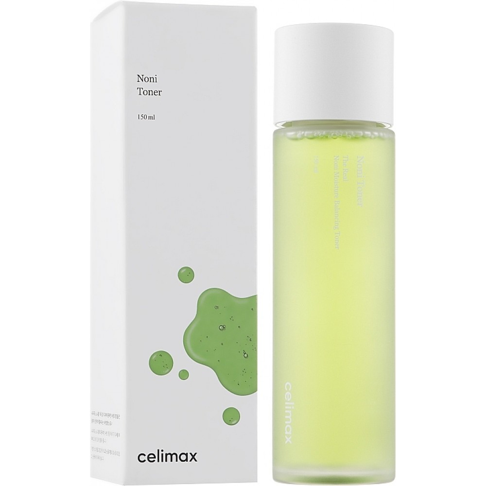 Восстанавливающий тонер на основе нони Celimax Noni Moisture Balancing Toner 150мл Восстанавливающий тонер на основе нони Celimax Noni Moisture Balancing Toner 150мл