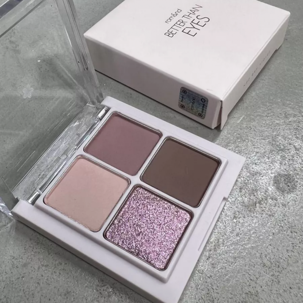 Палетка теней для век ROM&ND Better Than Eyes N02. DRY VIOLET
