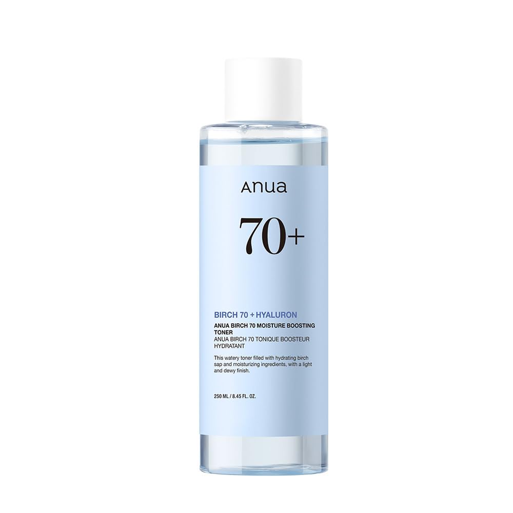 Увлажняющий тоник-бустер с берёзовым соком Anua Birch 70% Boosting Toner Moisture 250мл