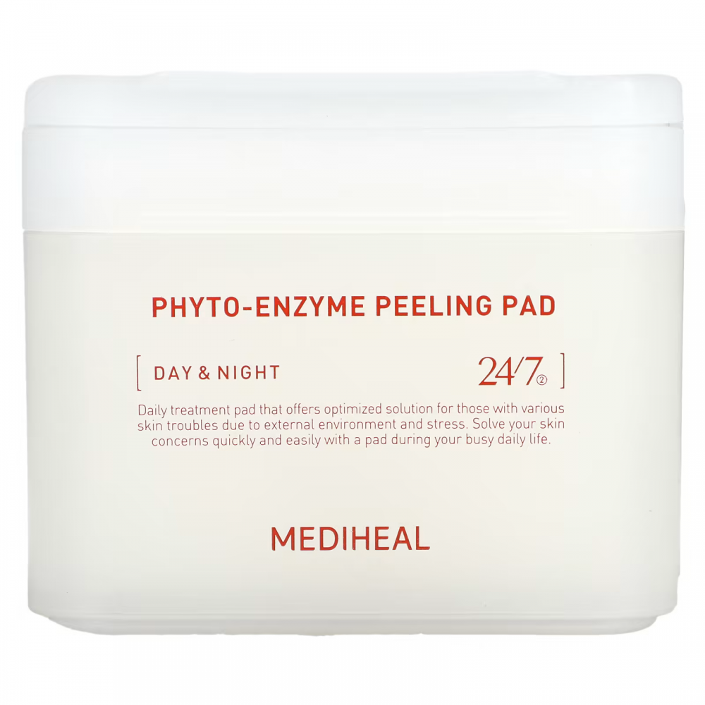 Очищающие пилинг-пэды с энзимами и LHA-кислотой Mediheal Phyto-Enzyme Peeling Pad 100шт