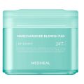 Успокаивающие тонер-пэды с мадекассосидом Mediheal Madecassoside Blemish Pad 100шт