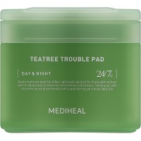 Антибактериальные тонер-пэды с чайным деревом Mediheal Teatree Trouble Pad