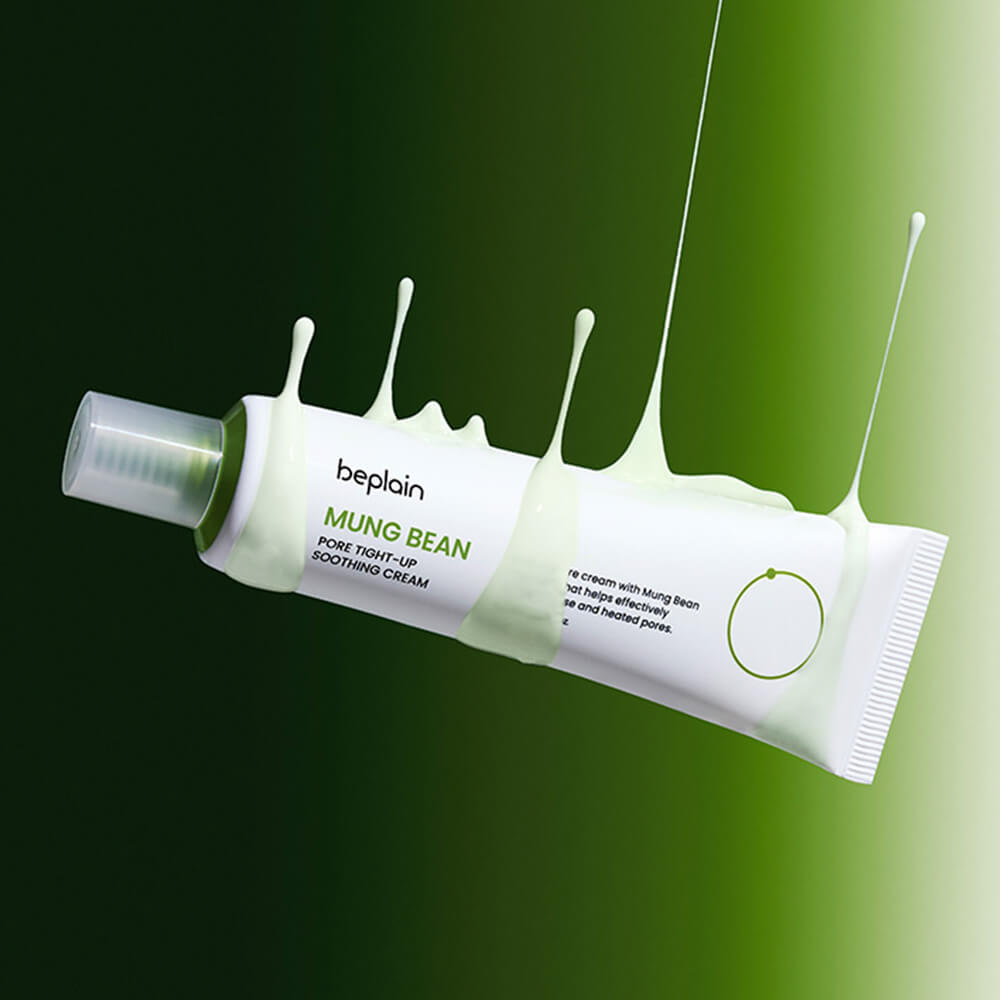 Крем для сужения пор с бобами маш beplain Mung Bean Pore Tight-up Soothing Cream 60мл