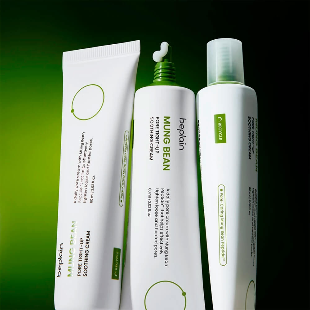 Крем для сужения пор с бобами маш beplain Mung Bean Pore Tight-up Soothing Cream 60мл Крем для сужения пор с бобами маш beplain Mung Bean Pore Tight-up Soothing Cream 60мл