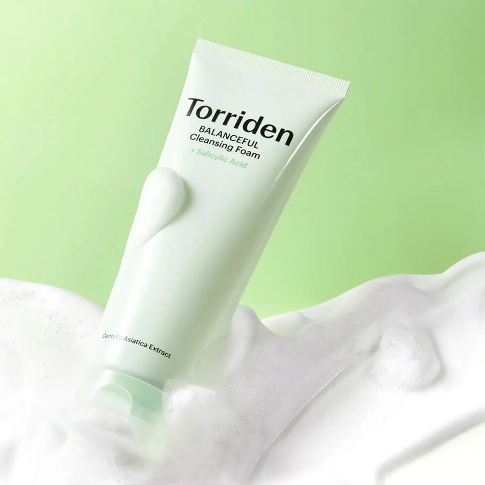 Пенка для очищения пор с салициловой кислотой Torriden Balanceful Cica Pore Cleansing Foam 150мл Пенка для очищения пор с салициловой кислотой Torriden Balanceful Cica Pore Cleansing Foam 150мл
