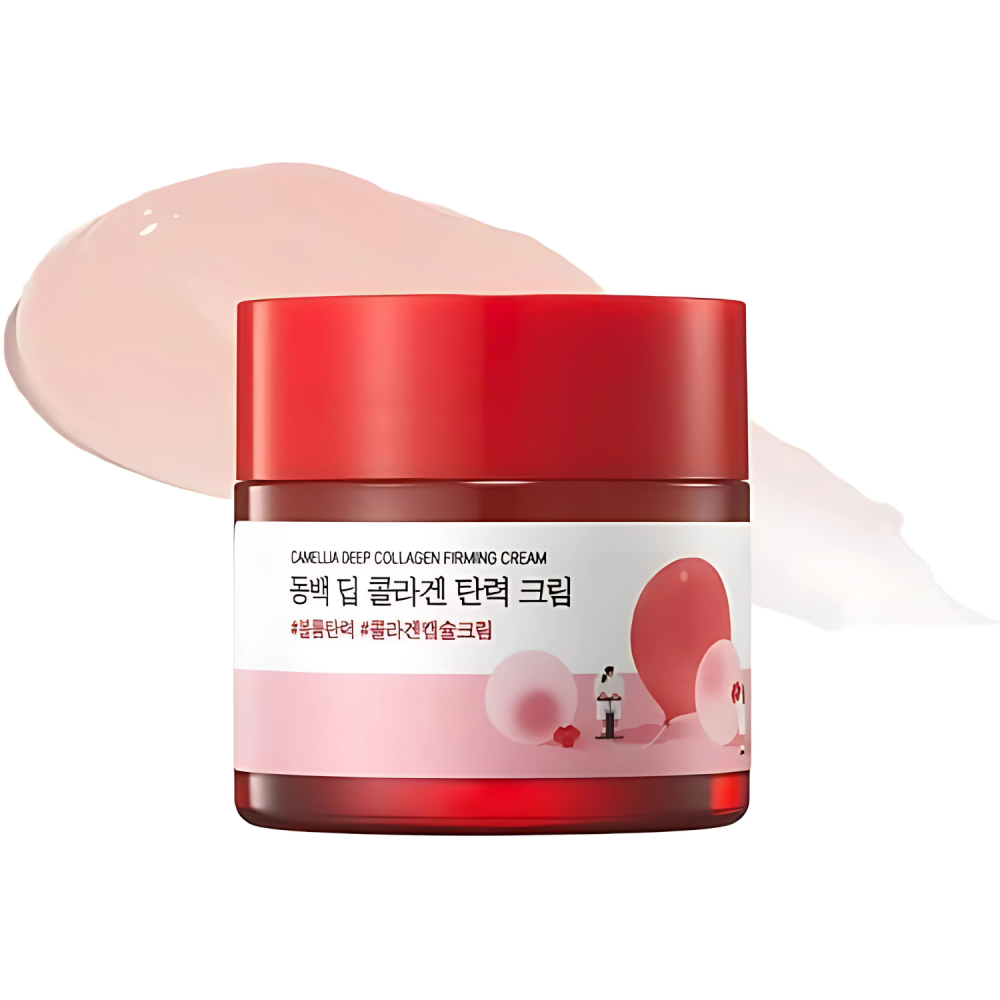 Укрепляющий коллагеновый крем с камелией Round Lab Camellia Deep Collagen Firming Cream 50мл