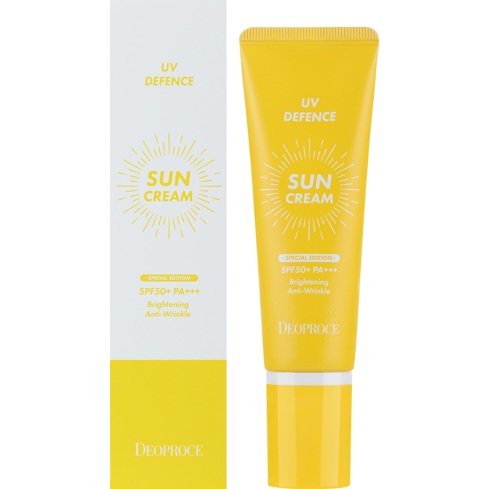 Солнцезащитный крем для лица тонирующий Deoproce UV Defence Suncream Special Edition SPF50+ PA+++, 50 мл