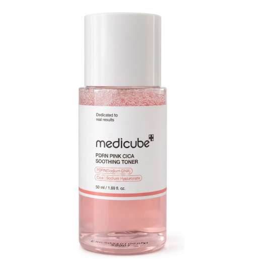 Успокаивающий тонер с ПДРН и центеллой medicube PDRN Pink CICA Soothing Toner 50мл