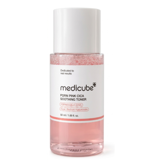 Успокаивающий тонер с ПДРН и центеллой medicube PDRN Pink CICA Soothing Toner 50мл
