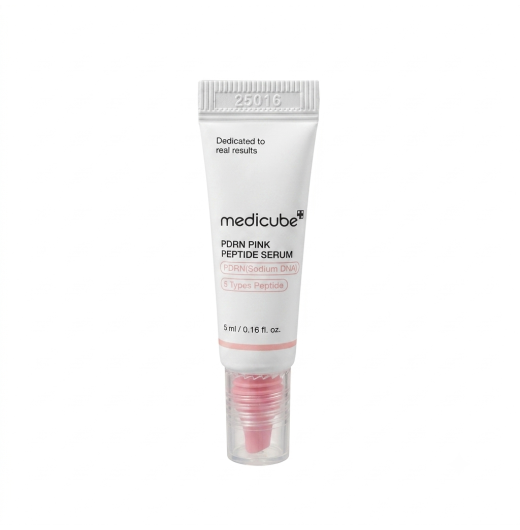 Лифтинг-сыворотка с ПДРН и пептидами medicube PDRN Pink Peptide Serum 5мл