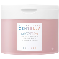 Очищающие тонер-пэды для сужения пор SKIN1004 Madagascar Centella Poremizing Clear Ampoule Pad (60 шт.)