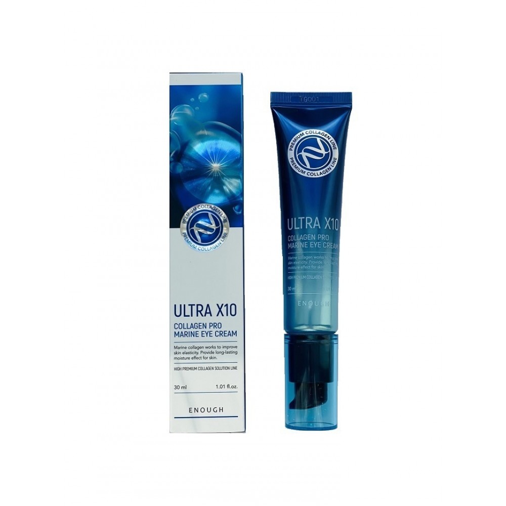 Крем вокруг глаз с коллагеном Enough Ultra X10 Collagen Pro Marine Eye Cream, 30ml