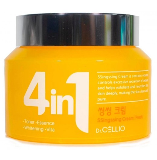 Крем для лица с витаминами Dr. Cellio G50 4 In 1 Ssingssing Vita Cream 70мл