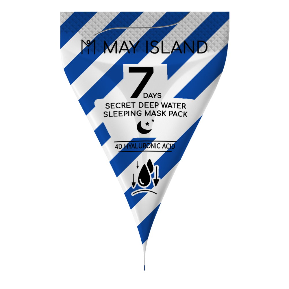 Ночная маска для лица увлажняющая May Island 7 Days Secret Deep Water Sleeping Mask Pack