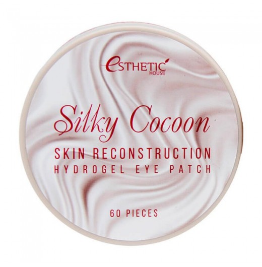 Гидрогелевые патчи ESTHETIC HOUSE ШЕЛК Silky Cocoon Hydrogel Eye Patch, 60 шт