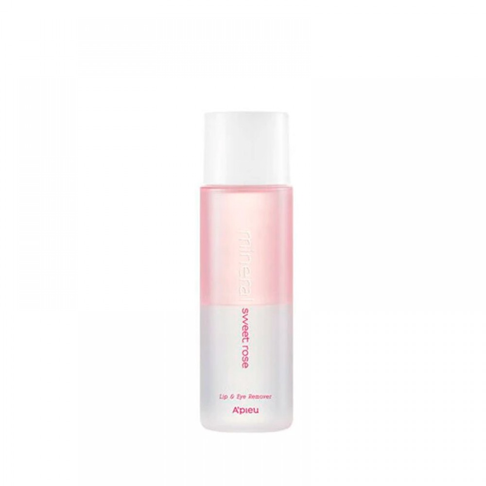 Средство для снятия макияжа APIEU Mineral Lip Eye Remover Sweet Rose 100мл