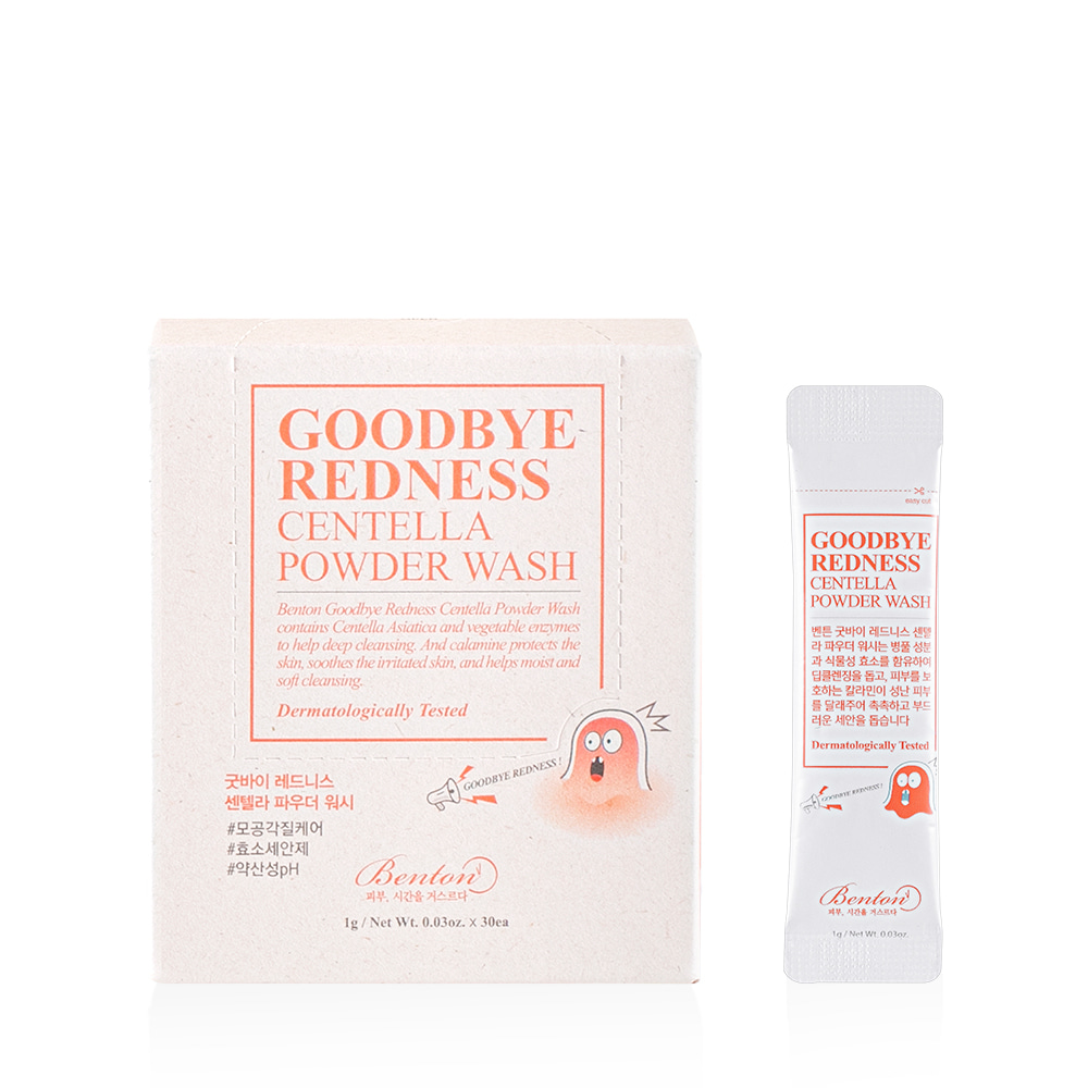 Пудра энзимная с центеллой Benton Goodbye Redness Centella Powder Wash, 1гр