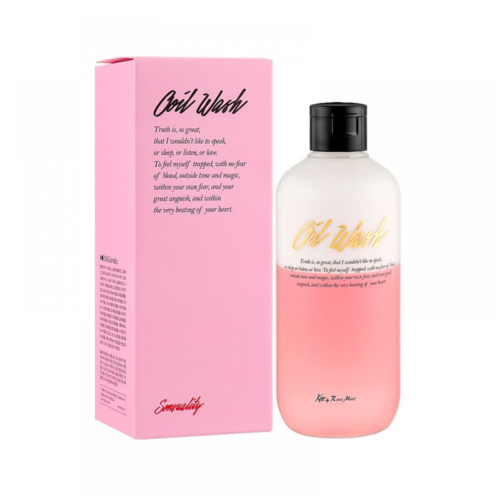Двухфазный гель для душа Evas Kiss by RoseMine Fragrance Oil Wash Glamour Sensuality (300мл)