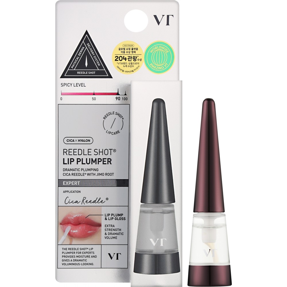 Интенсивный плампер для губ с микроиглами VT Cosmetics Reedle Shot Lip Plumper Expert Интенсивный плампер для губ с микроиглами VT Cosmetics Reedle Shot Lip Plumper Expert