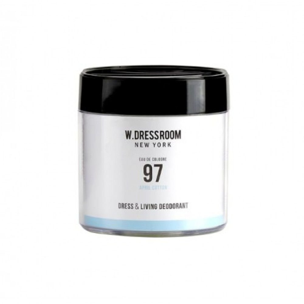 Ароматизатор гелевый для гардероба W.Dressroom Dress & Living Deodorant № 97 April Cotton 110гр Ароматизатор гелевый для гардероба W.Dressroom Dress & Living Deodorant № 97 April Cotton 110гр