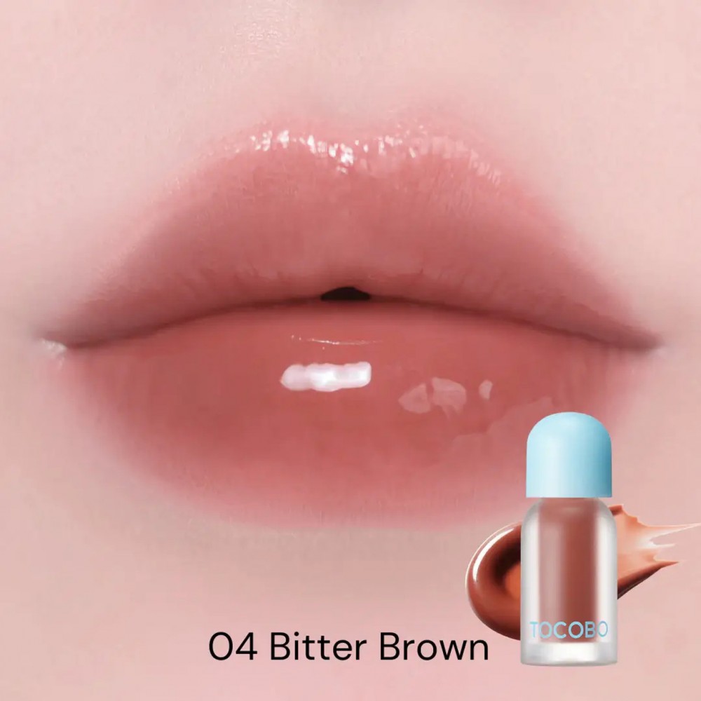 Масло-плампер для губ TOCOBO Juicy Berry Plumping Lip Oil 04 Bitter Brown