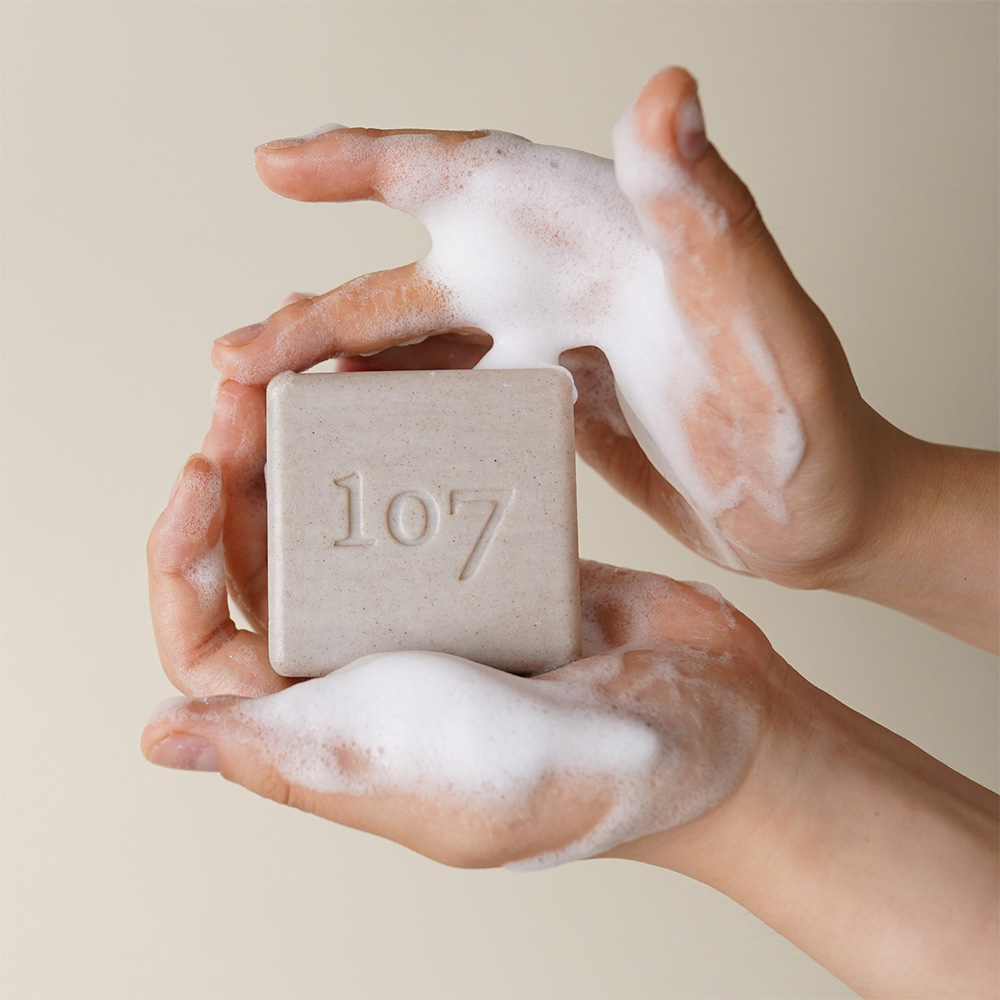 Мыло для лица и тела с рисовыми отрубями 107 Rice Bran Low pH Soap 120г Мыло для лица и тела с рисовыми отрубями 107 Rice Bran Low pH Soap 120г
