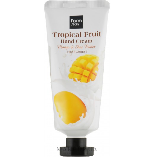 Крем для рук FarmStay Tropical Fruit Hand Cream Mango & Shea Butter