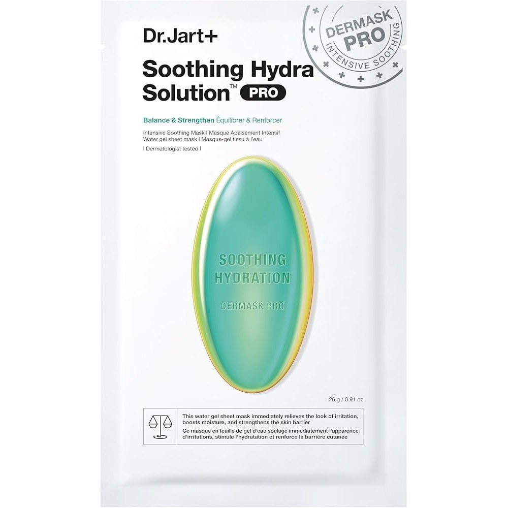 Успокаивающая тканевая маска DR.JART Dermask Water Jet Soothing Hydra Solution 30 мл