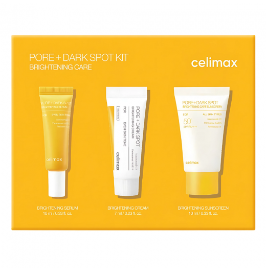 Набор осветляющий CELIMAX PORE+DARK SPOT BRIGHTENING KIT