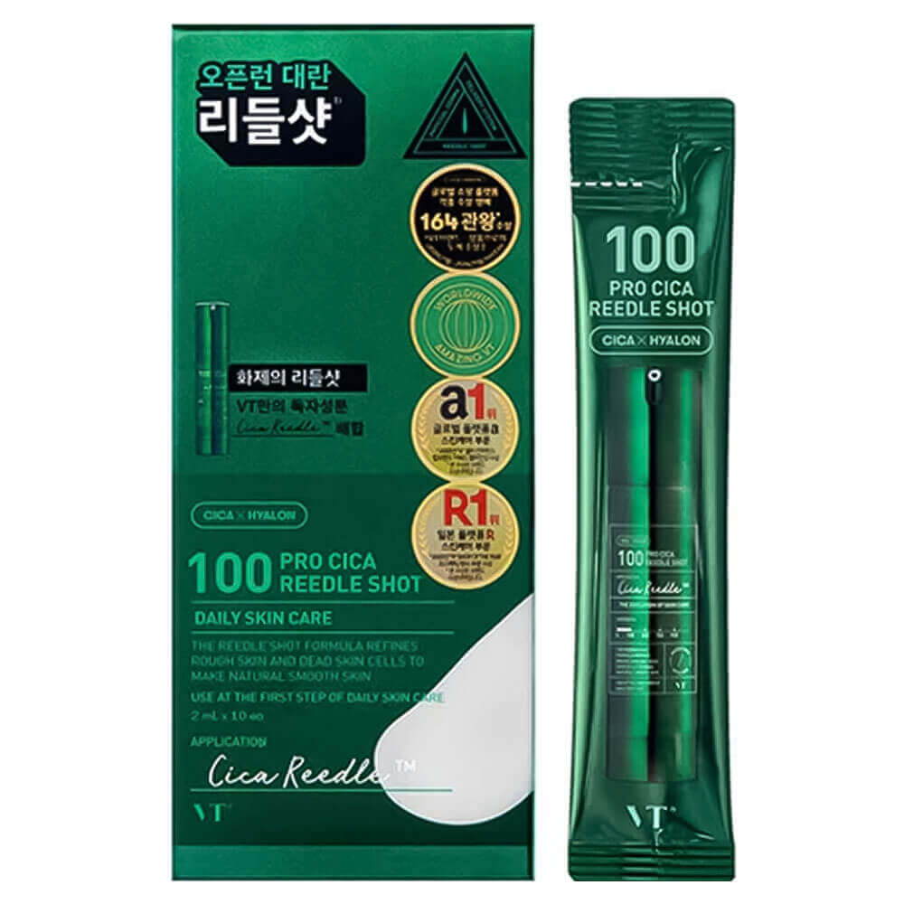 Бустер-сыворотка с микроиглами VT Cosmetics Pro Cica Reedle Shot 100 2мл.